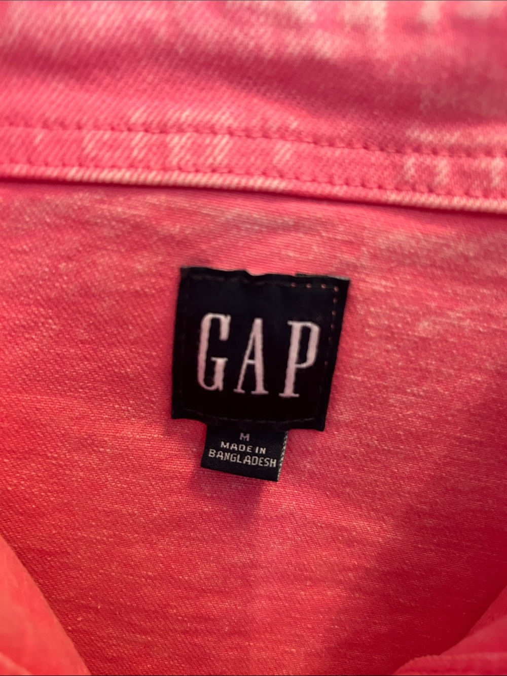GAP Pink Denim Dress - NWOT - Picture 6 of 7